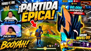 EL REY DE LA M590 EN FREE FIRE GANA 60K DIAMANTES 💎🔥