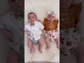 Download Lagu Cute sets are made for 2 👶🍼 #patpat #baby