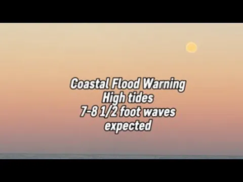 Coastal flood warning in effect through Thursday