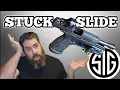 SIG P365-XMACRO STUCK SLIDE ISSUE EXPLAINED