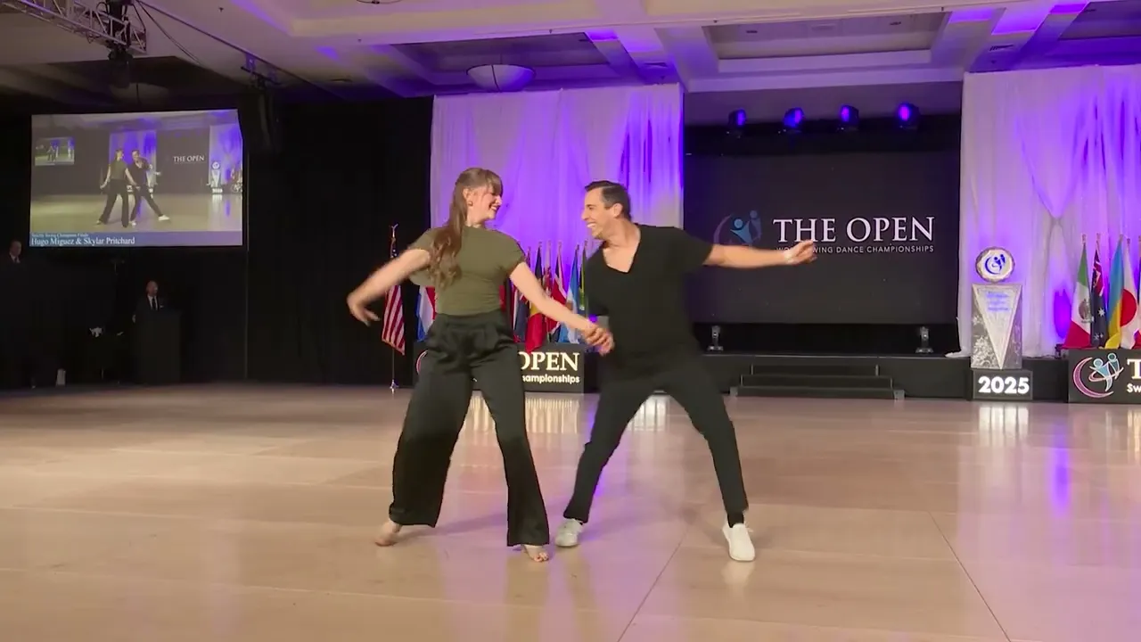 Hugo Miguez and Skylar Pritchard - Strictly Swing - Champions Finalist - The Open 2025