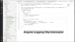 Angular Logging Http Interceptor