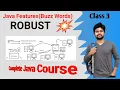 Java Features Buzz Words Part 3 ROBUST programming language