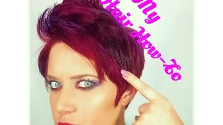 How I Do My Hair - Pixie Faux Hawk