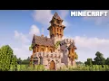 Minecraft How to build a Medieval Survival Base Minecraft Tutorial