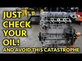 Equinox Terrain 2 4L ECOTEC Blown Motor Teardown What Happens When You Run These Low On Oil