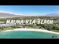 Mauna Kea Beach on the Big Island of Hawaii AKA as Kauna oa Beach