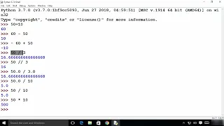 Python Tutorial for Beginners 3 Basic Math Mathematical Operators and Python Expressions