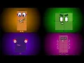 Ultimate - TEAM Numberblocks Band 2-2B VS 4-4B VS 6-6B VS 8-8B Mashup