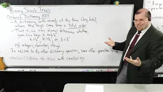 W2022 CS 210 Lecture 18 Ordered Dictionaries Binary Trees Binary Search Trees Part 1