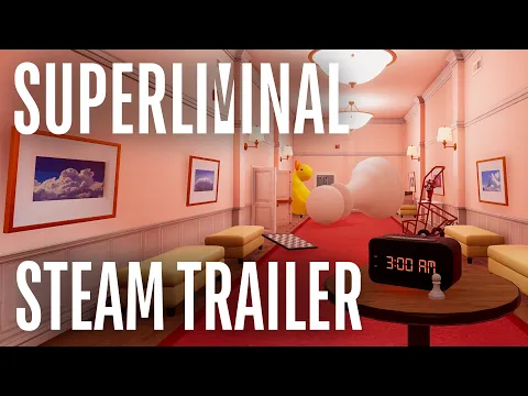 Superliminal - Steam Launch Trailer. New Features!