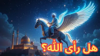 لأول مرة بالتاريخ الذكاء الاصطناعي يتخيل رحلة الإسراء والمعراج 