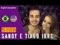 Sandy -  Me espera [Feat Tiago Iorc] (Lyrics + English Translation)