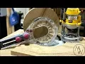 Creating Easy Perfect Circles in Wood Using the Milescraft Circle Guide Kit Jig Tool Review