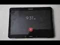 Morning flower Alarm on Samsung Galaxy Tab 4 10.1