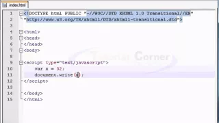 JavaScript Tutorial-3 Variables