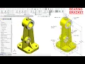 SolidWorks Tutorial Bearing Bracket