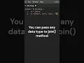 join Method in Python