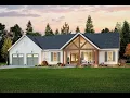 Exclusive Modern Farmhouse Virtual Tour Plan 009-00443