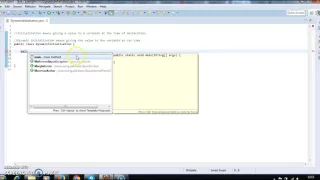 Difference between initialization and dynamic initialization