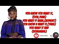 Nailah Blackman- Slow Wine {Lyrics video} ft.konshens