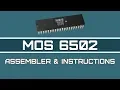 6502 Assembly Programming - 5 Assembler and Instructions Mnemonics