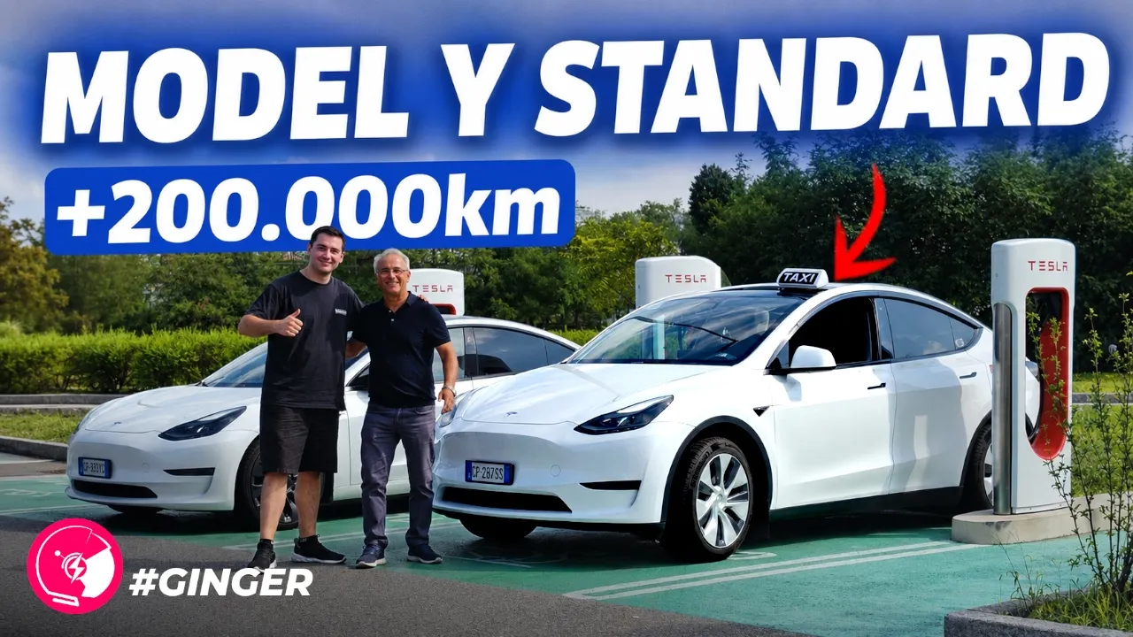 Tesla Model Y STANDARD dopo 200.000 KM da TAXI: com’è messa davvero?!