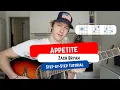 Lagu How To Play APPETITE by Zach Bryan! Beginner Guitar Lesson