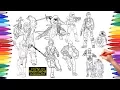 STAR WARS Coloring Pages How to Color Every Star Wars Character s for Kids