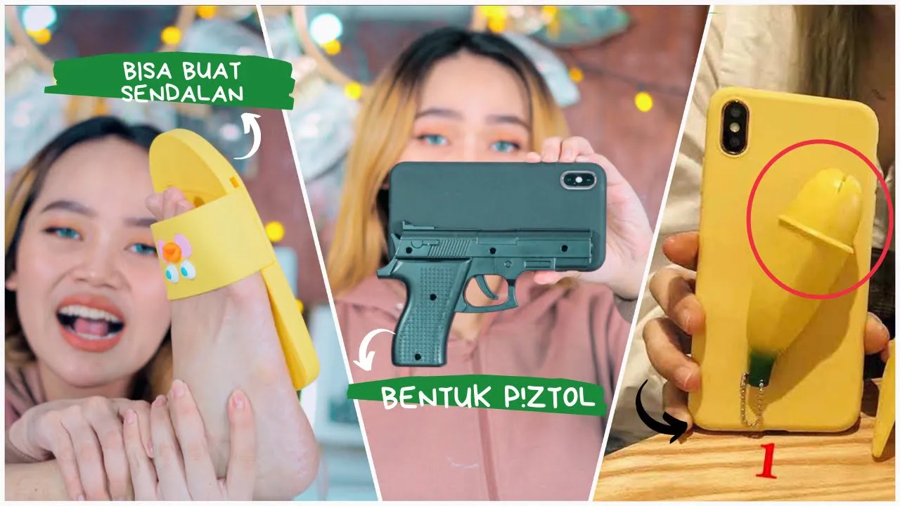 [SHOPEE HAUL] UNBOXING REVIEW + TRY ON CASE MURAH DI BAWAH RP 25.000,- || By Metri Arindi. 