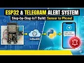 Real-time Temperature Alerts on Your Phone ESP32 Python Telegram Tutorial Series Intro