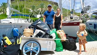 Our lives belongings weigh 300 kg! – Ep. 311 RAN Sailing