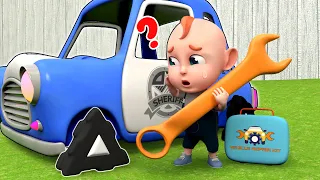 Learn Shapes for Kids | Repair the Broken Toys | Fun Learning Song | Rosoo Nursery Rhymes