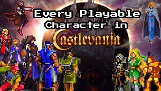 Every Single Playable Character in the Castlevania Series