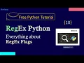 Regex in Python - 10 Flags in Python Regex Python Tutorial for Beginners in Hindi