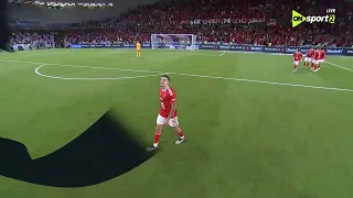 أهداف مباراة الأهلي سيراميكا كليوباترا 2 1 نصف نهائي كأس السوبر المصري للأبطال 2025 