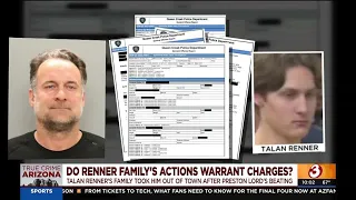 Does suspect s family s actions warrant charges in Preston Lord s death