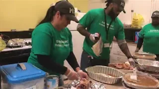 Eversource Volunteers Help Serve Thanksgiving Dinner to Those in Need in Norwalk