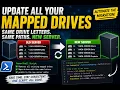 Automatically Map Drives to new server