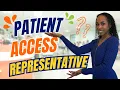 What does a ER Patient Access Representative do