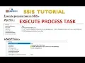 execute process task in ssis zip and unzip files in ssis ssis tutorial part 65
