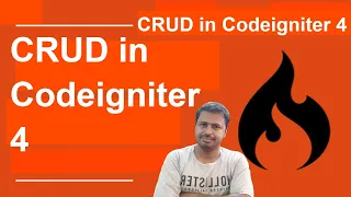 Crud operation in Codeigniter 4 Crud in ci crud example in ci CRUD in Codeigniter 4 Tutorials