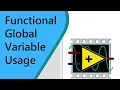 LabVIEW in Tamil - Functional Global Variable usage
