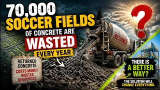 Why 70,000 Soccer Fields of Concrete Are Wasted Every Year