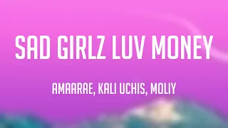 sad girlz luv money amaarae kali uchis moliy lyrics video