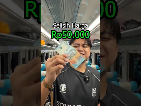 Kereta Eksekutif VS Ekonomi #review #star #train #fyp #shorts