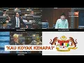 Download Lagu 'Kau koyak kenapa?' - Soalan Hamzah pada PM cetus 'panas' Dewan Rakyat