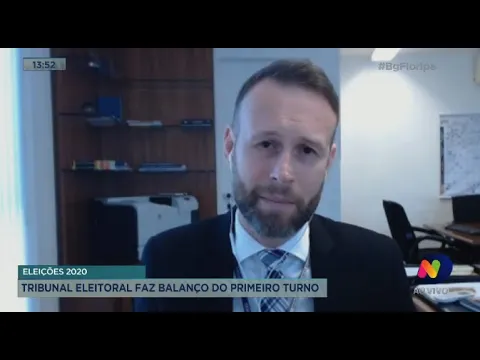 Eleições 2020: Tribunal Eleitoral faz balanço do primeiro turno