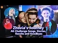 Download Lagu Zhavia's Journey The Four  - All Challenge Performances All Background Stories Results \u0026 Goodbyes