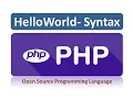 PHP tutorial for beginners php helloworld php syntax php training Harisystems